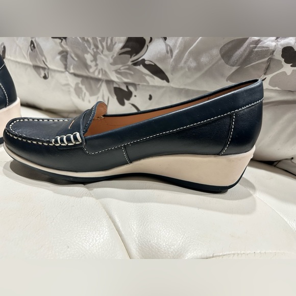Geox wedge loafers NEW size 38 / 8 - Picture 6 of 9